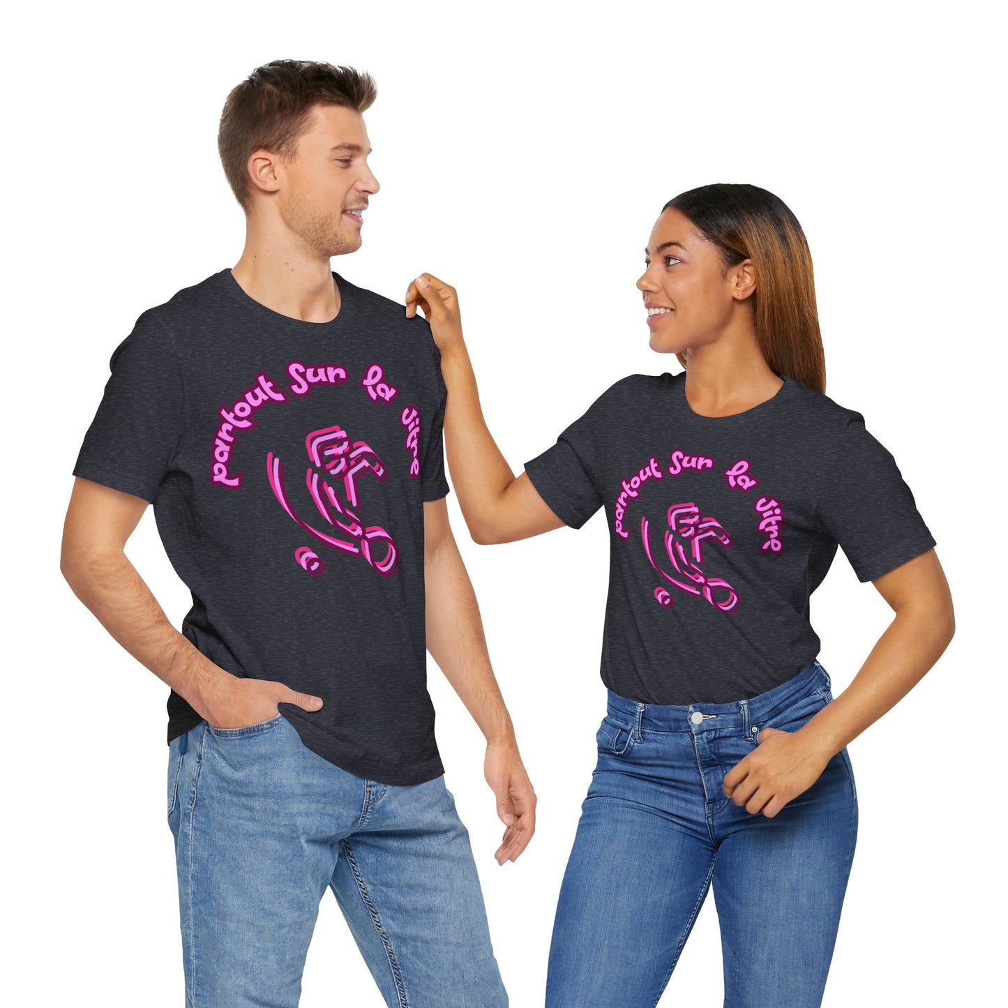 Partout sur la vitre - T-Shirt