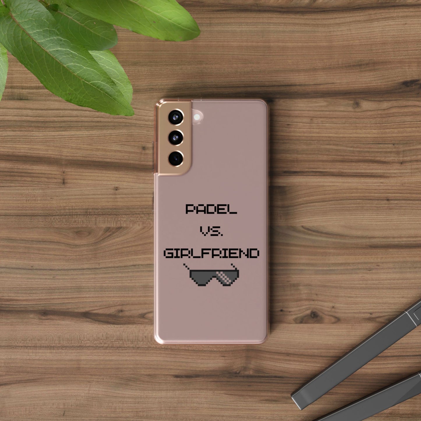 Padel vs. Girlfriend - Coque Téléphone