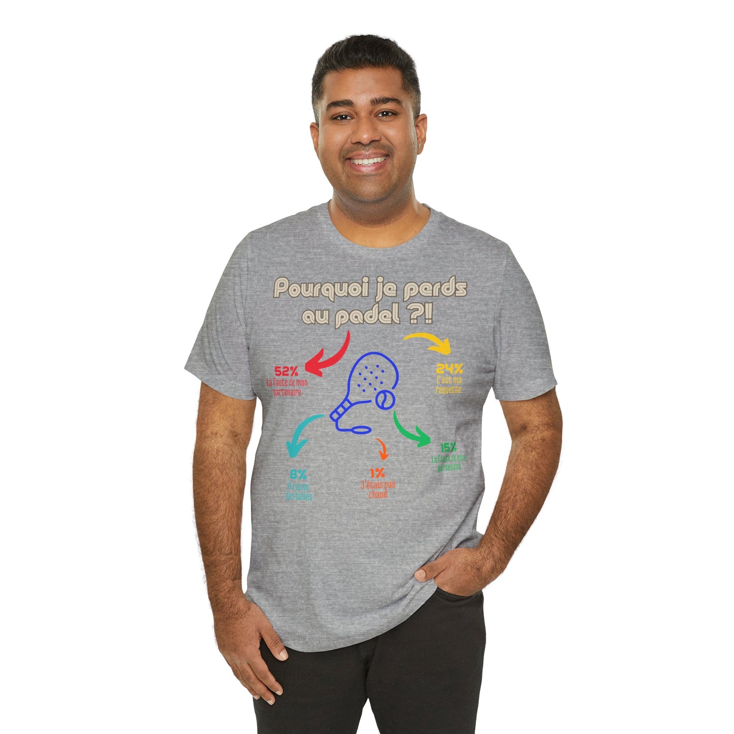 Pourquoi Padel - T-Shirt