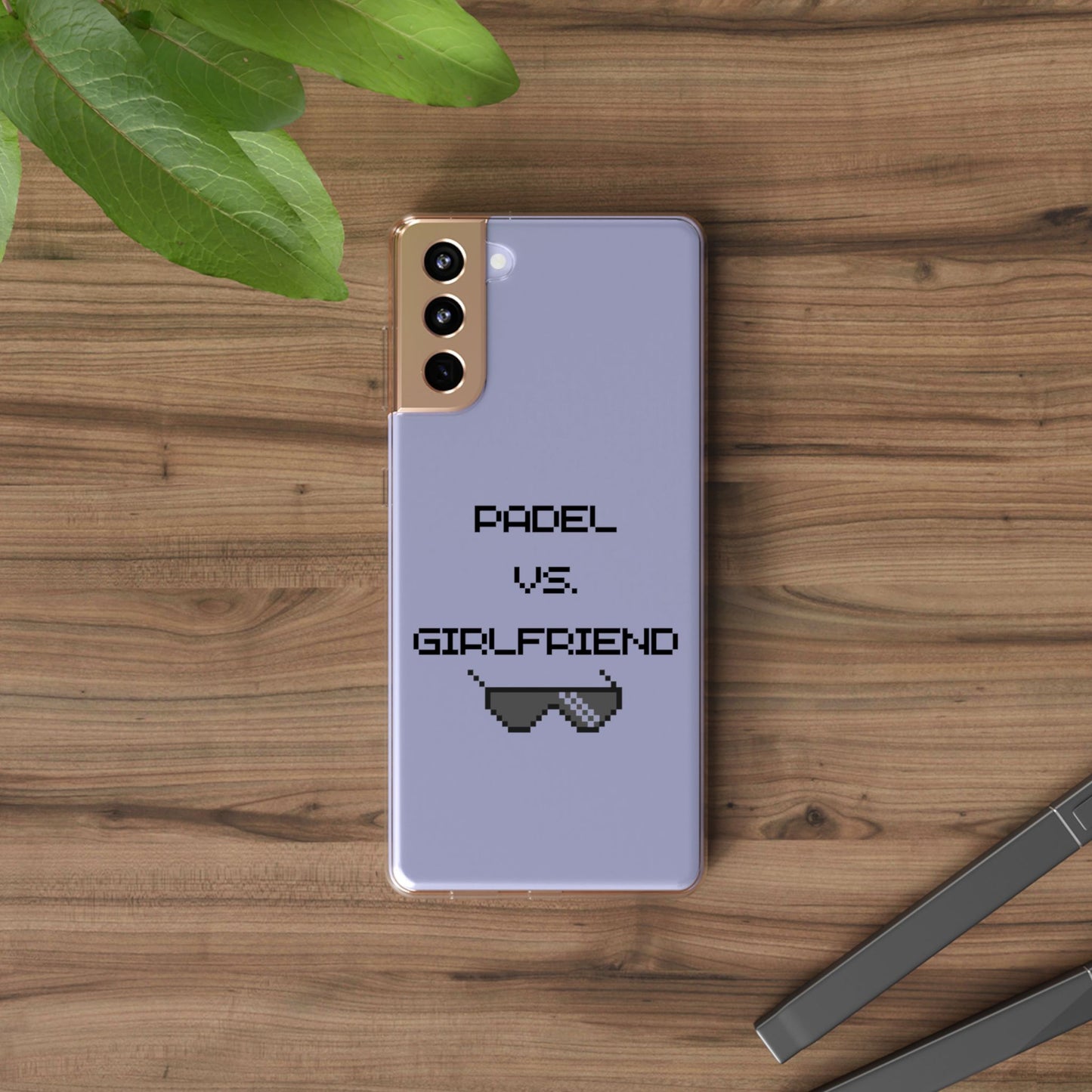 Padel vs. Girlfriend - Coque Téléphone