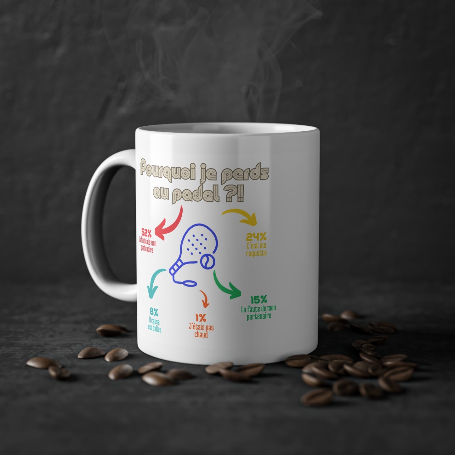 Pourquoi Padel - Mug