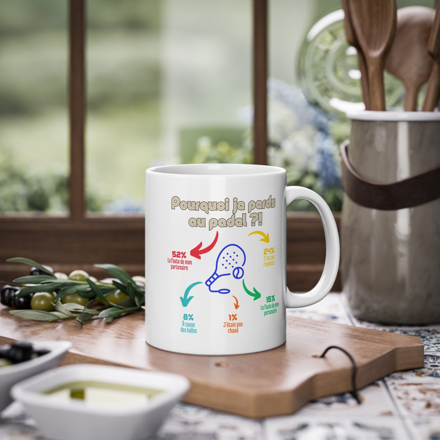Pourquoi Padel - Mug