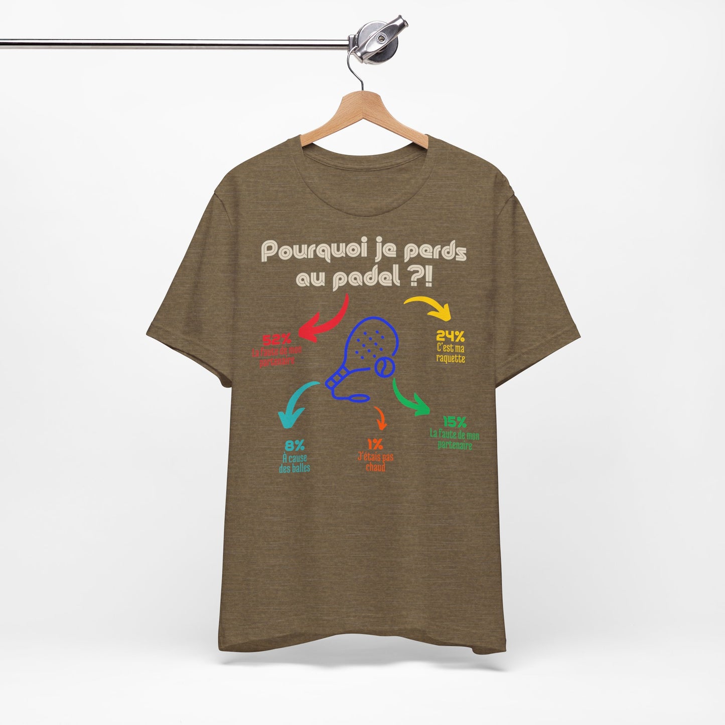 Pourquoi Padel - T-Shirt