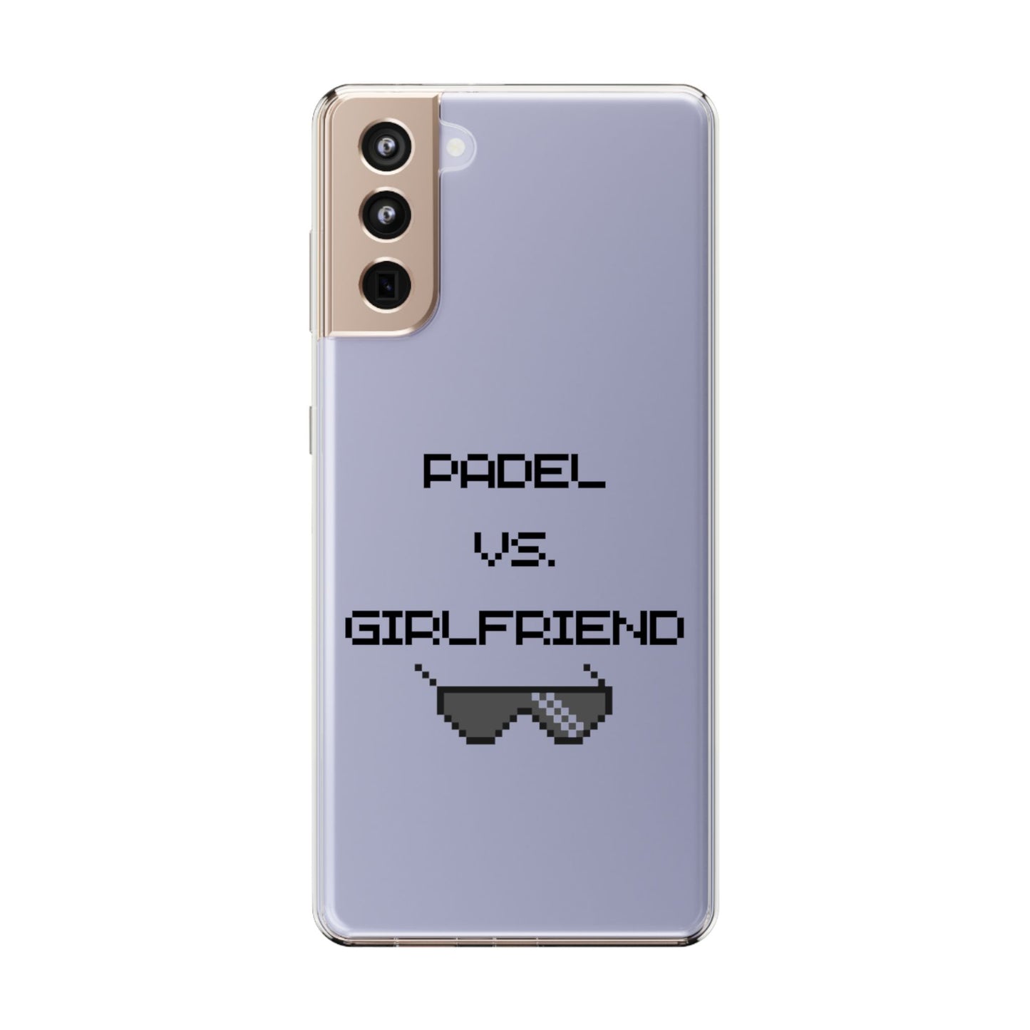Padel vs. Girlfriend - Coque Téléphone