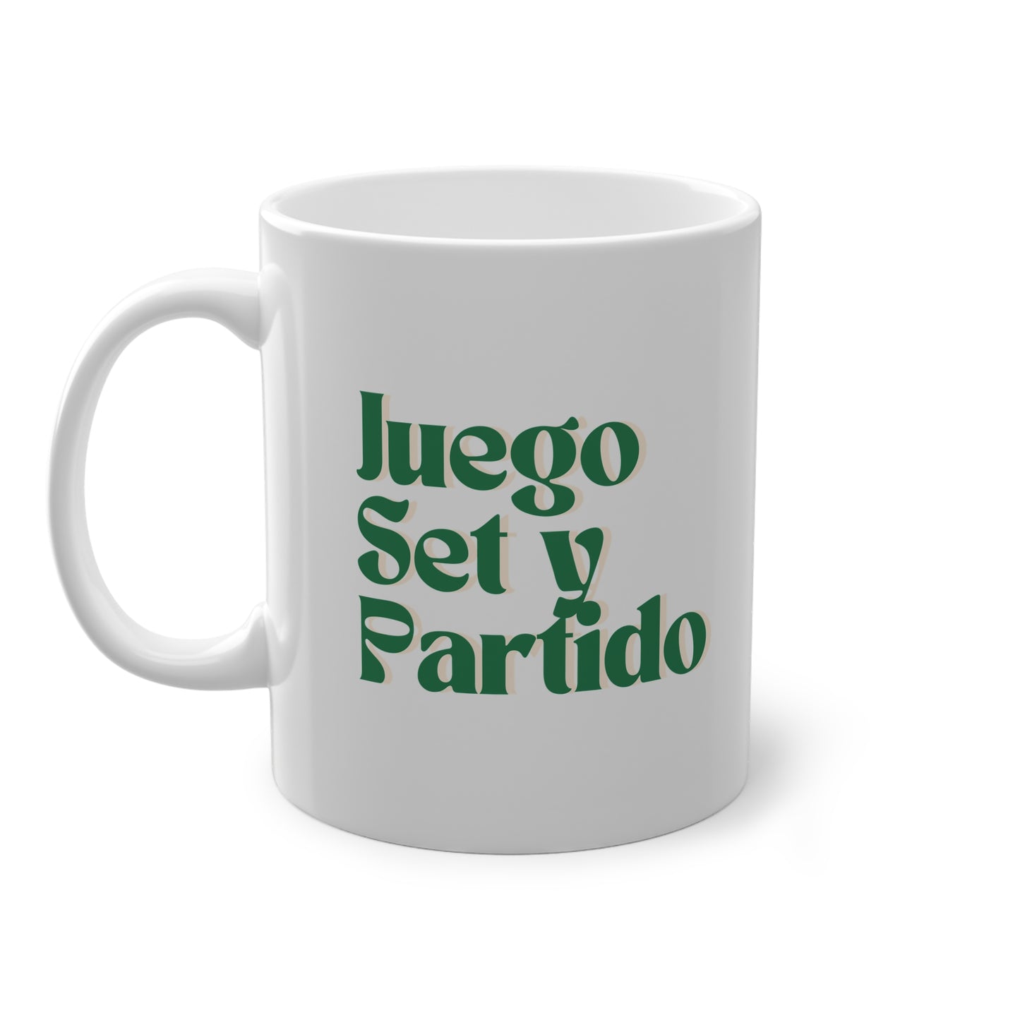 Juego Set y Partido - Mug