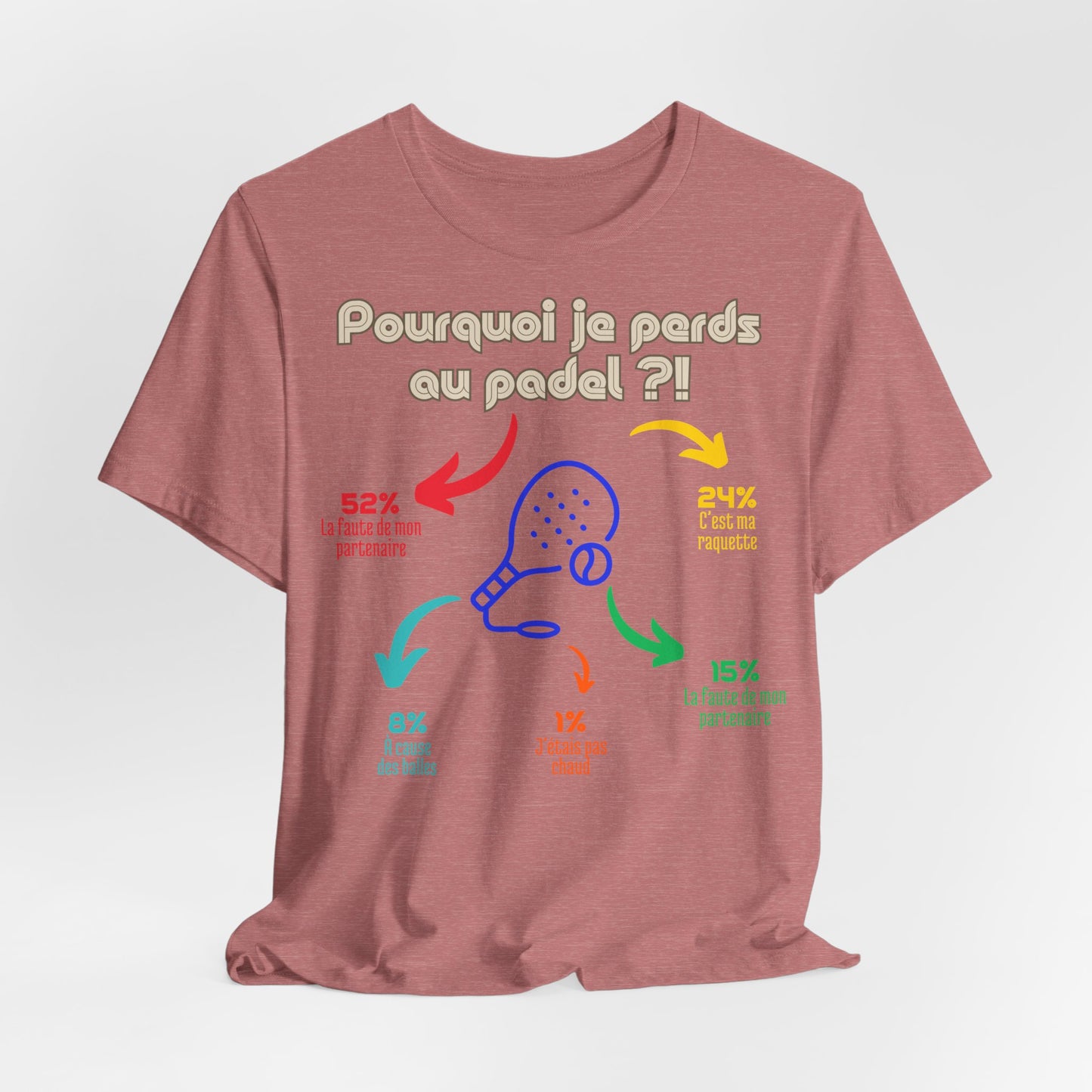 Pourquoi Padel - T-Shirt