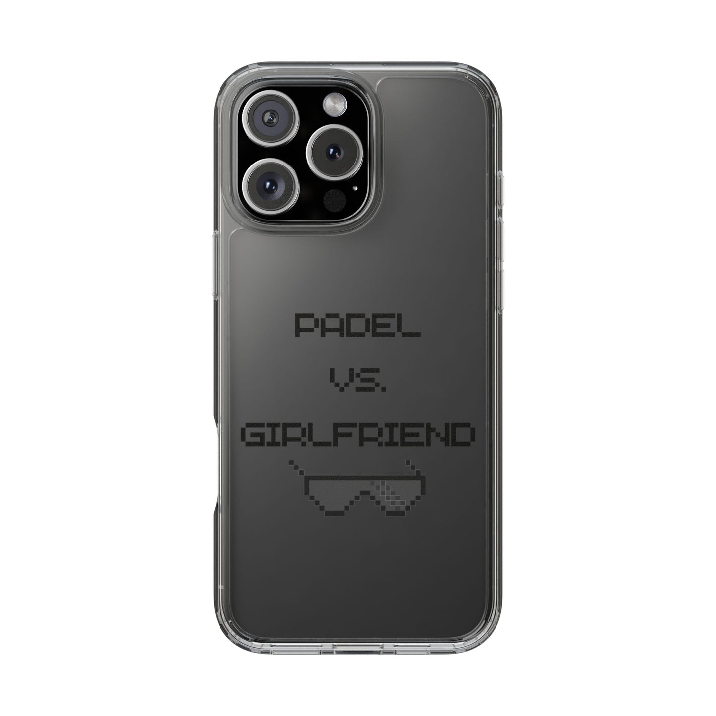 Padel vs. Girlfriend - Coque Téléphone