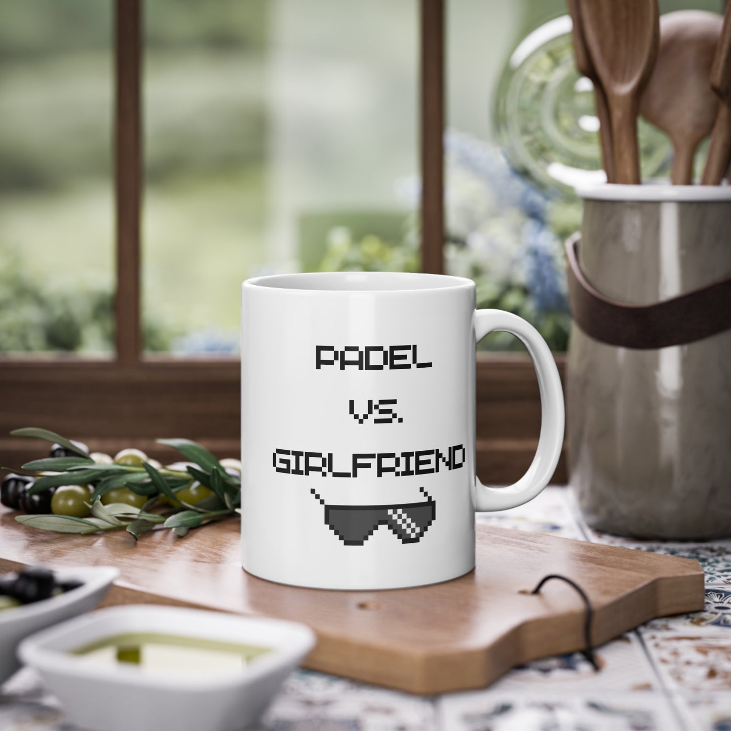 Padel vs. Girlfriend - Mug