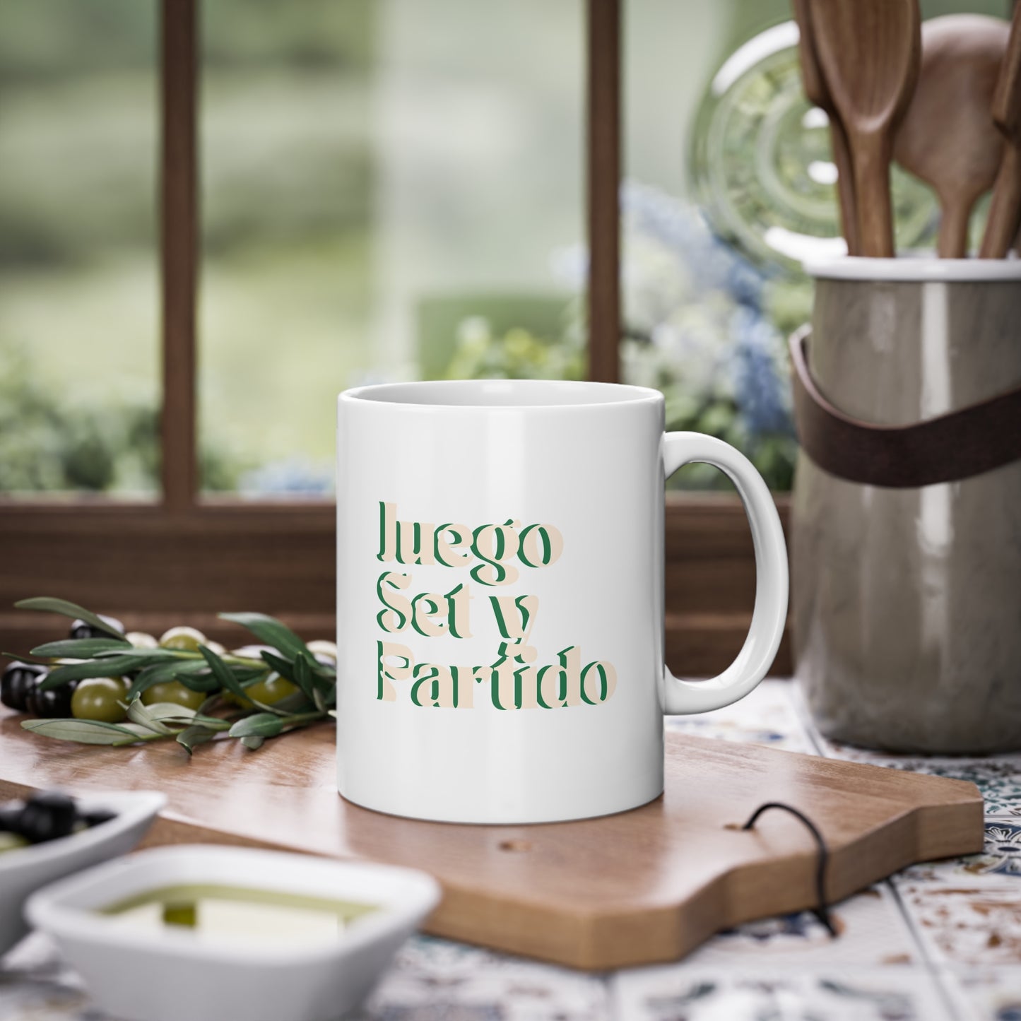 Juego Set y Partido - Mug