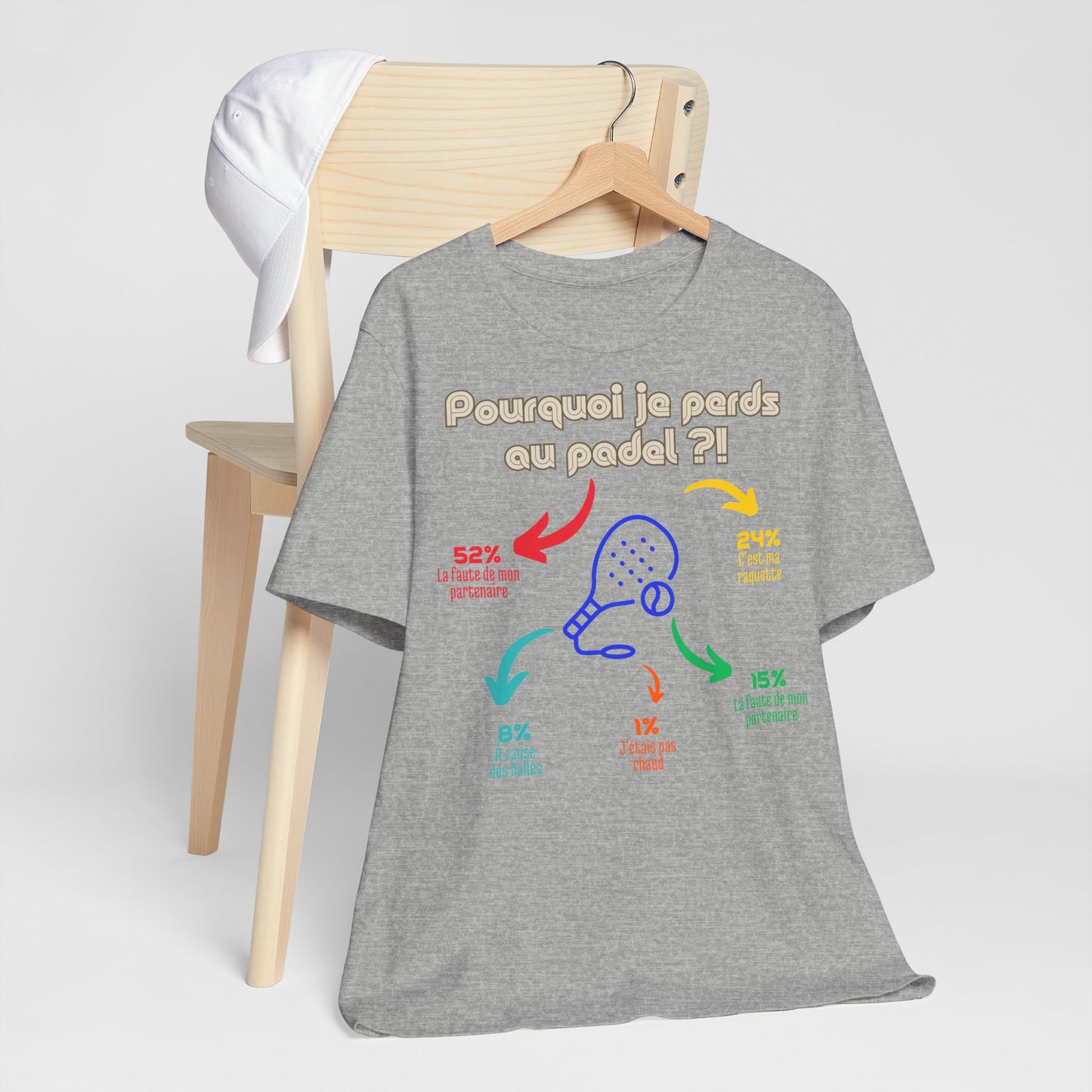 Pourquoi Padel - T-Shirt