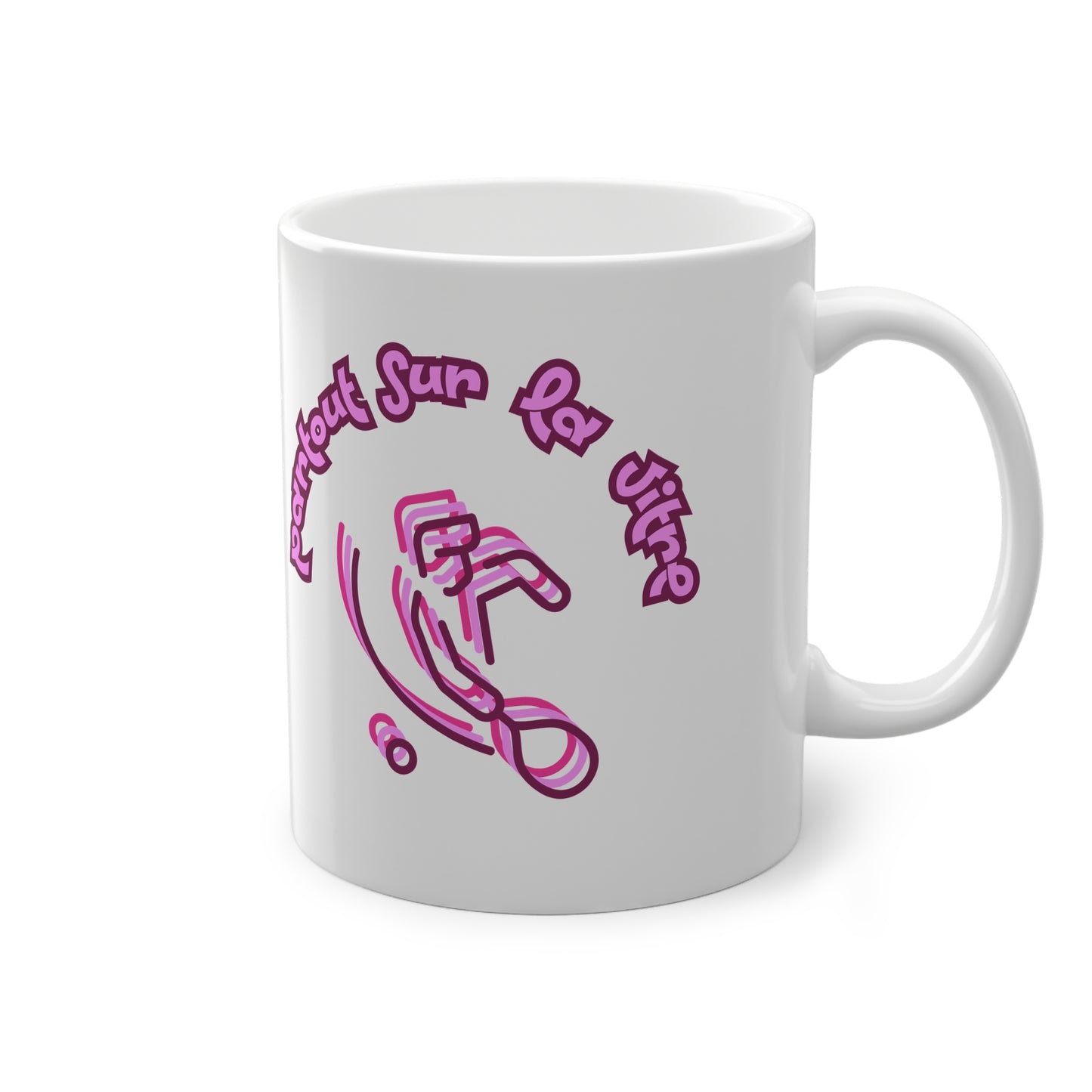 Partout sur la vitre - Mug