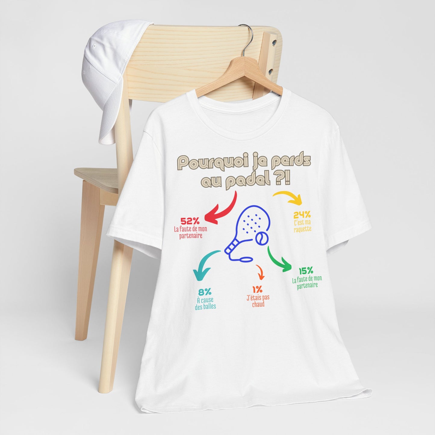 Pourquoi Padel - T-Shirt