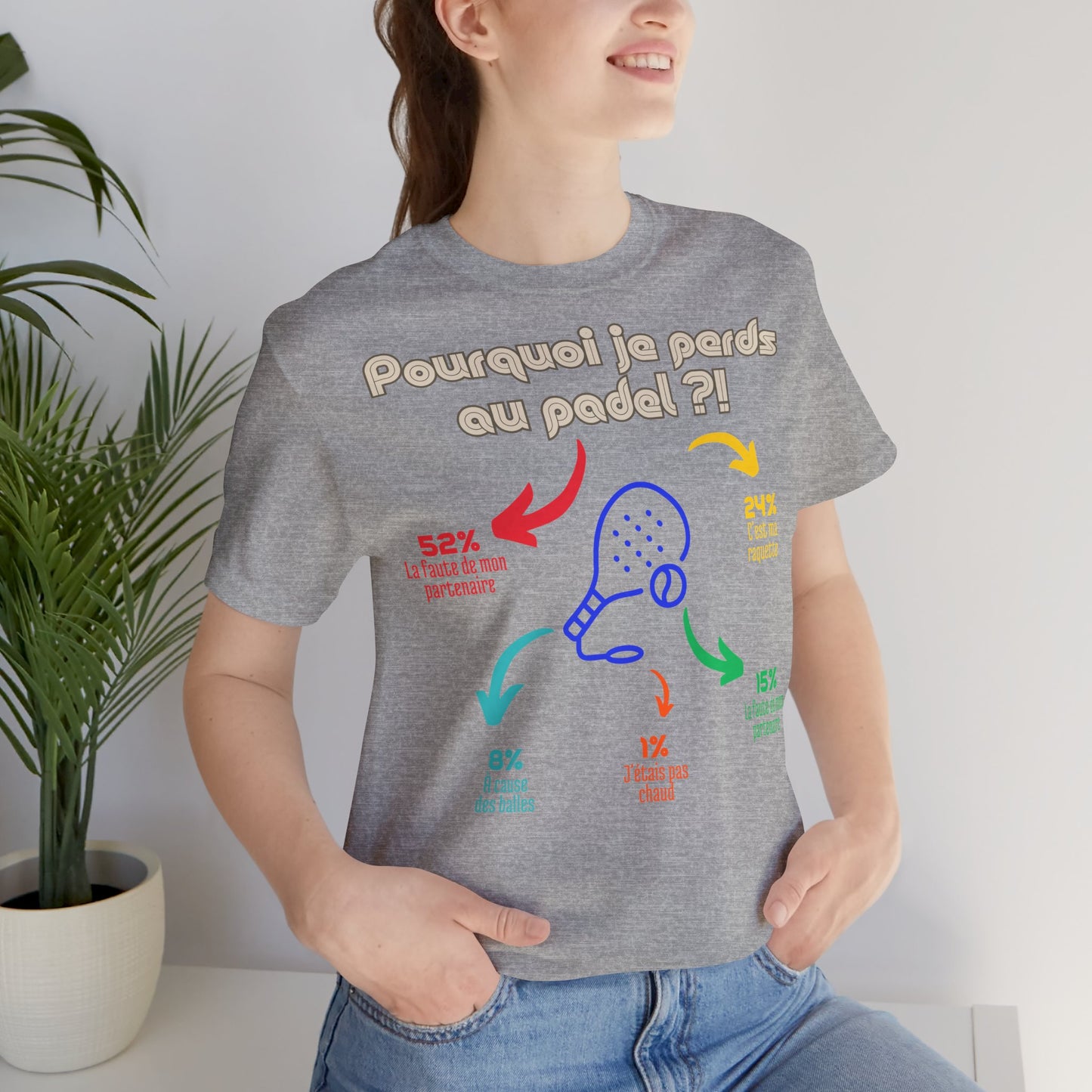 Pourquoi Padel - T-Shirt