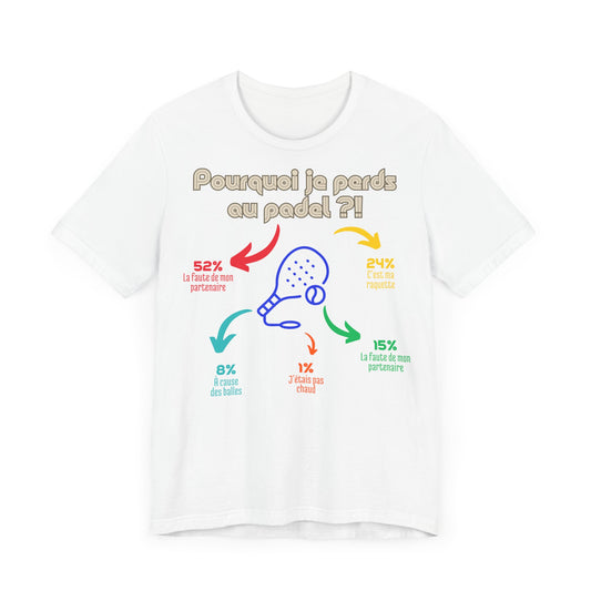 Pourquoi Padel - T-Shirt