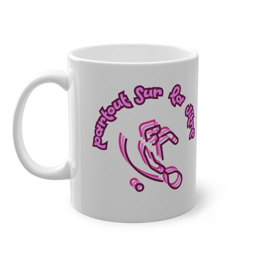 Partout sur la vitre - Mug